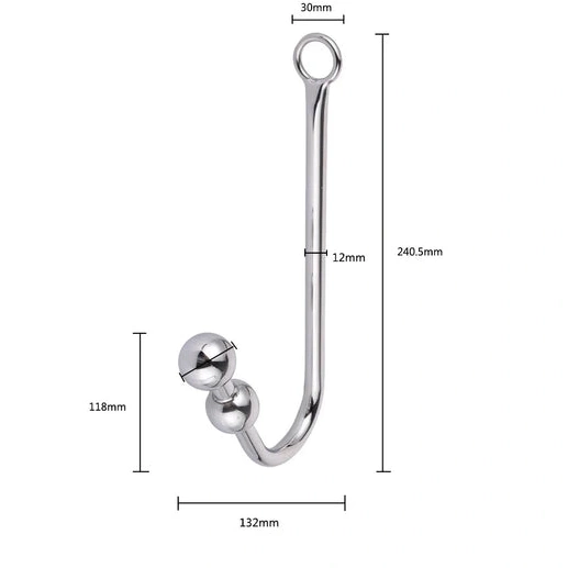 5334 Collar and Beaded Hook Anal Elegant Cuffs with 0412